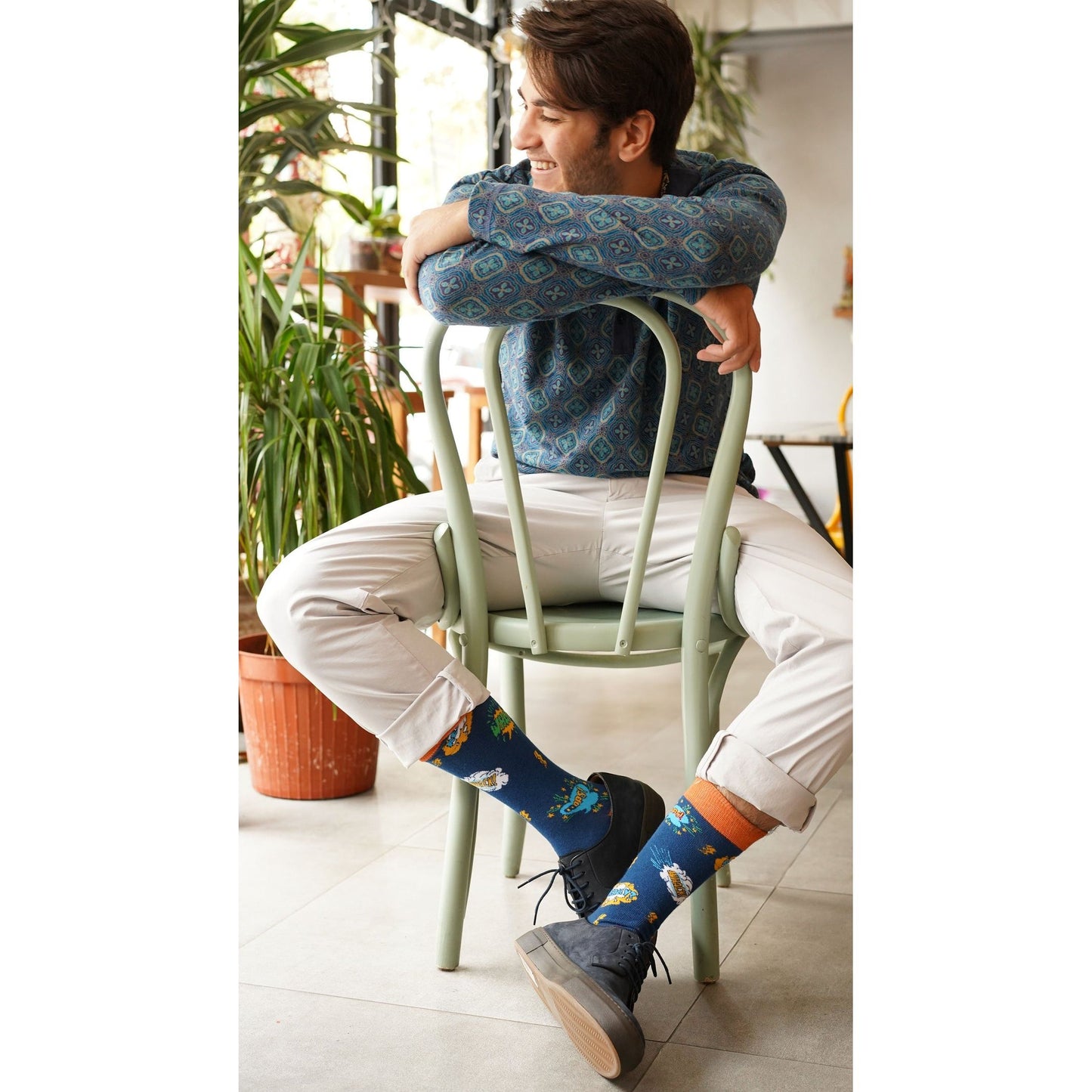 Sjove Sokker, Herre - 'Cartoon Hero'