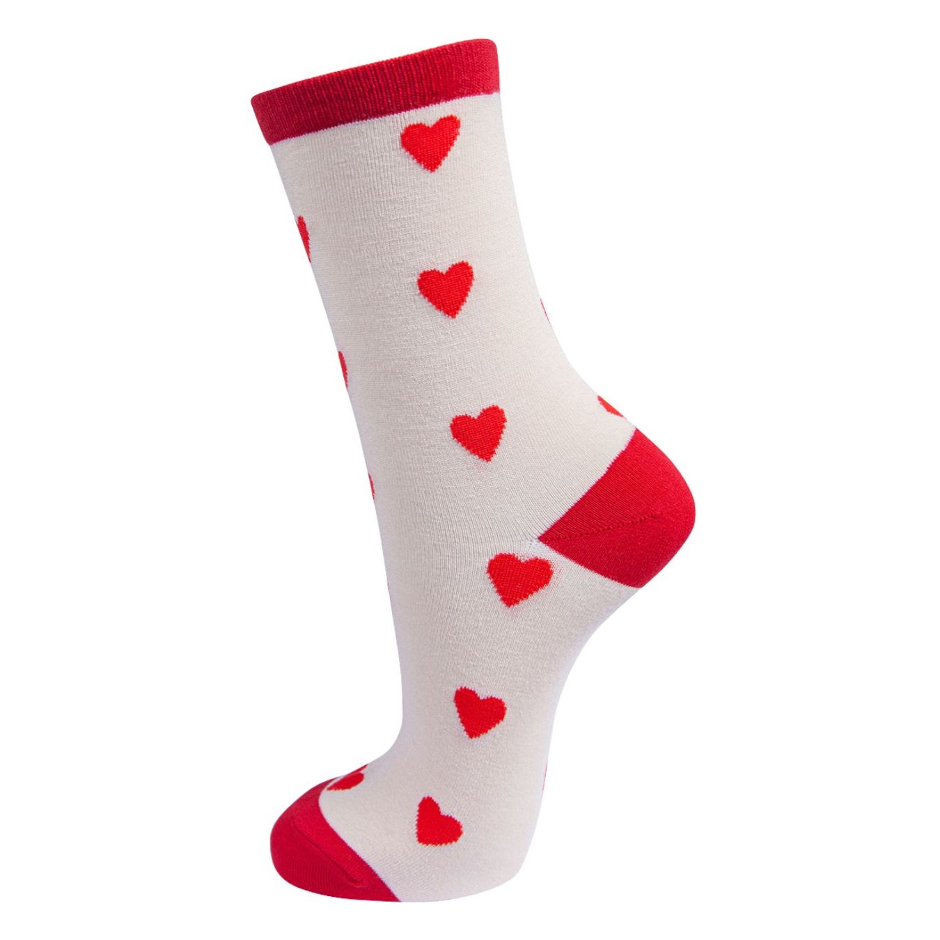 Bambus Strømper, Dame - 'Sweet Hearts'
