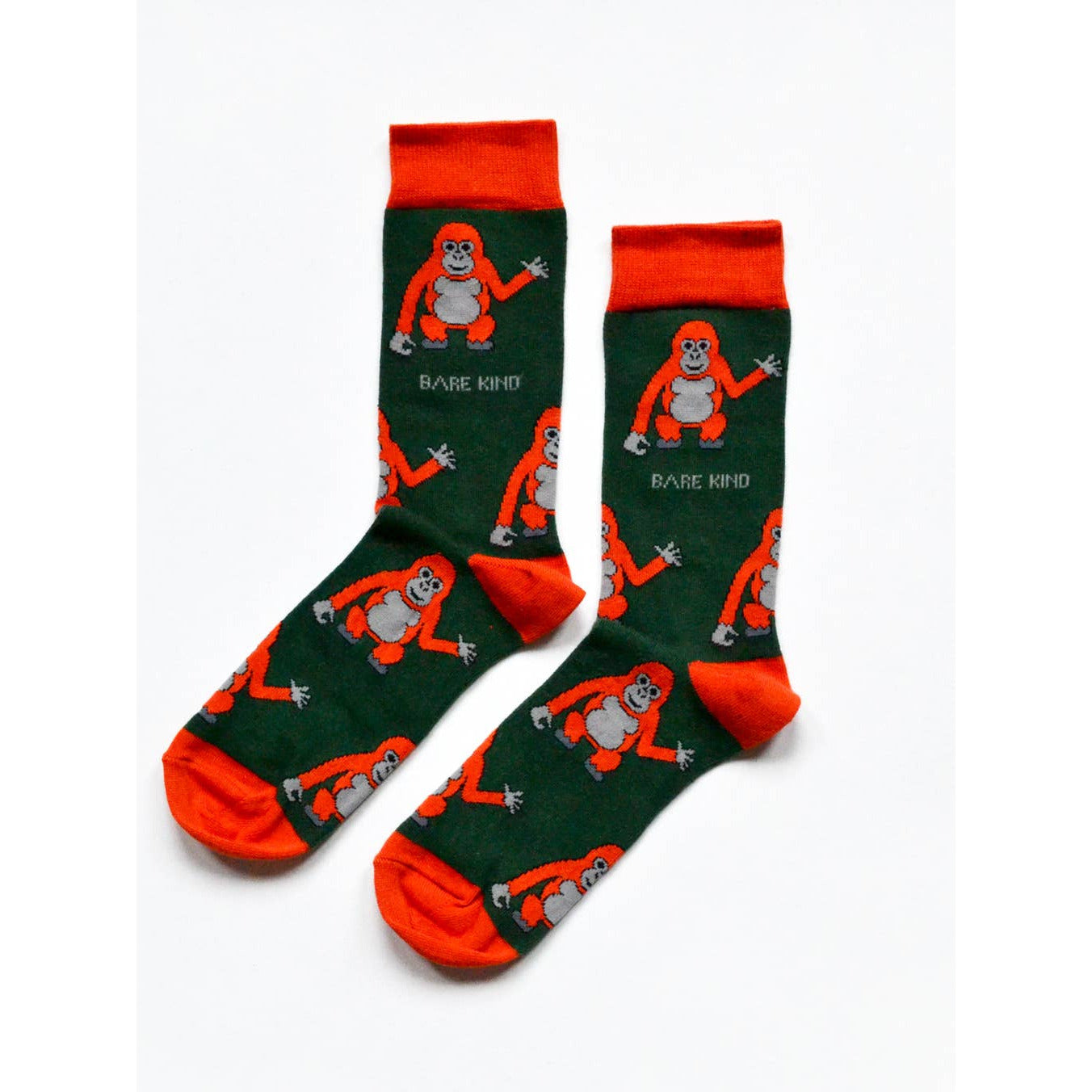 Bambus Strømper, Unisex - 'Orangutang' (Orangutan Foundation)