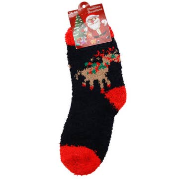 Jule Fleece Sokker - Hyggelige Julesokker til Kvinder