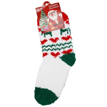 Jule Fleece Sokker - Hyggelige Julesokker til Kvinder