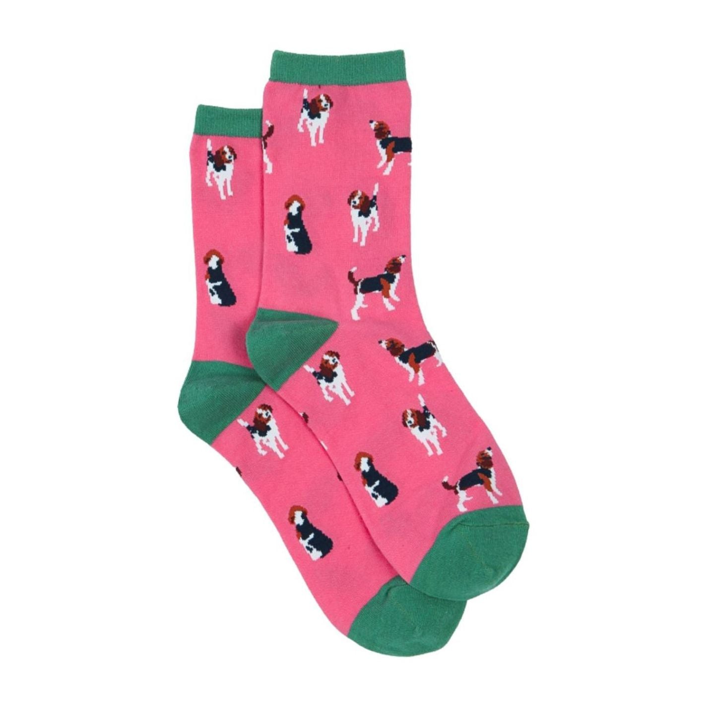 Bambus Strømper, Dame - 'Beagles'