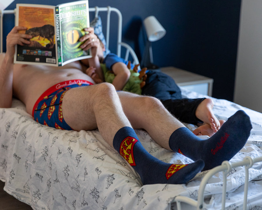 Super Dad Gaveæske - Sokker str. 40-46 og Boxershorts til Fars Dag