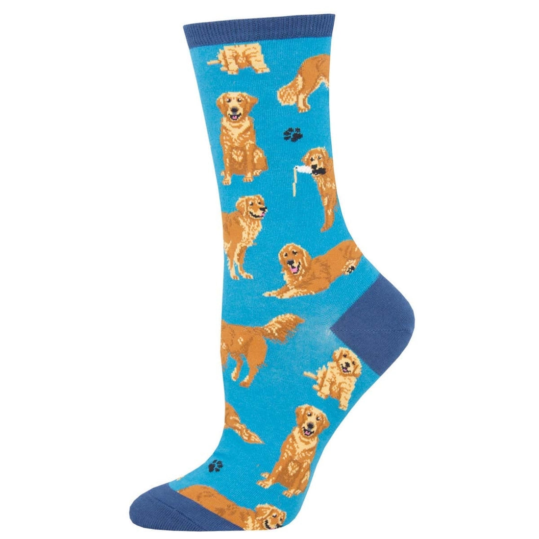 Sjove Dame Strømper - 'Golden Retriever' Dyr Socksmith