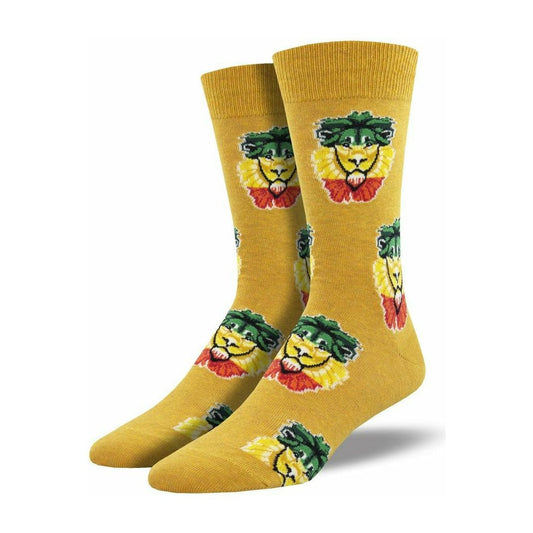 Herre Strømper - ‘Rasta Lion’ Andet Socksmith