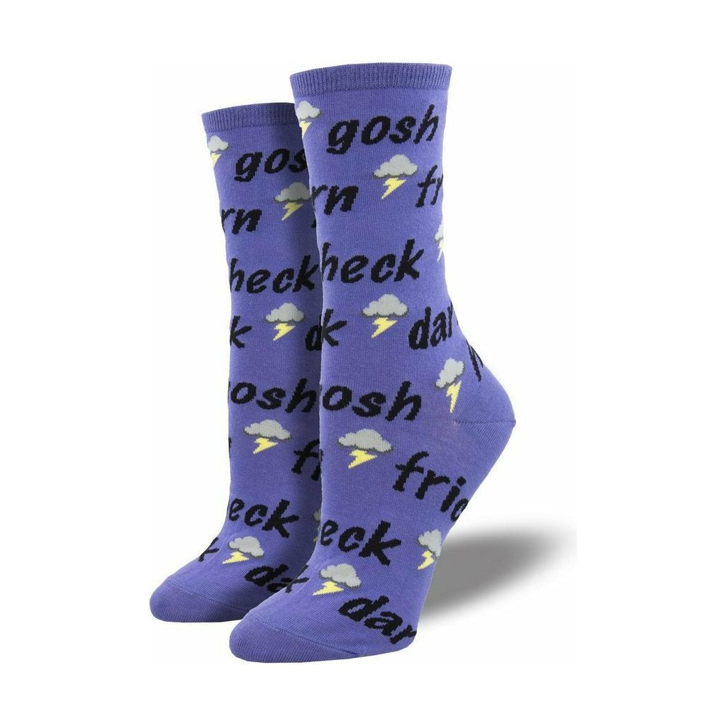 Dame Strømper - ‘I Swear’ Andet Socksmith Pink