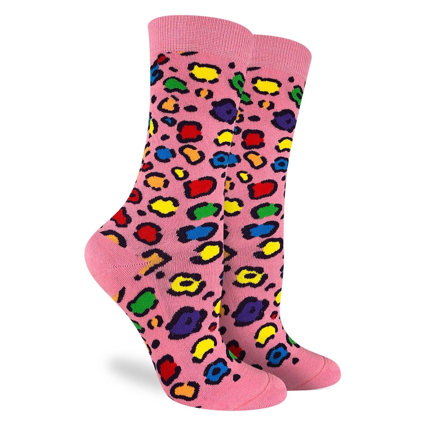 Sjove Dame - 'Leopard Print'⎪Just Funny Socks