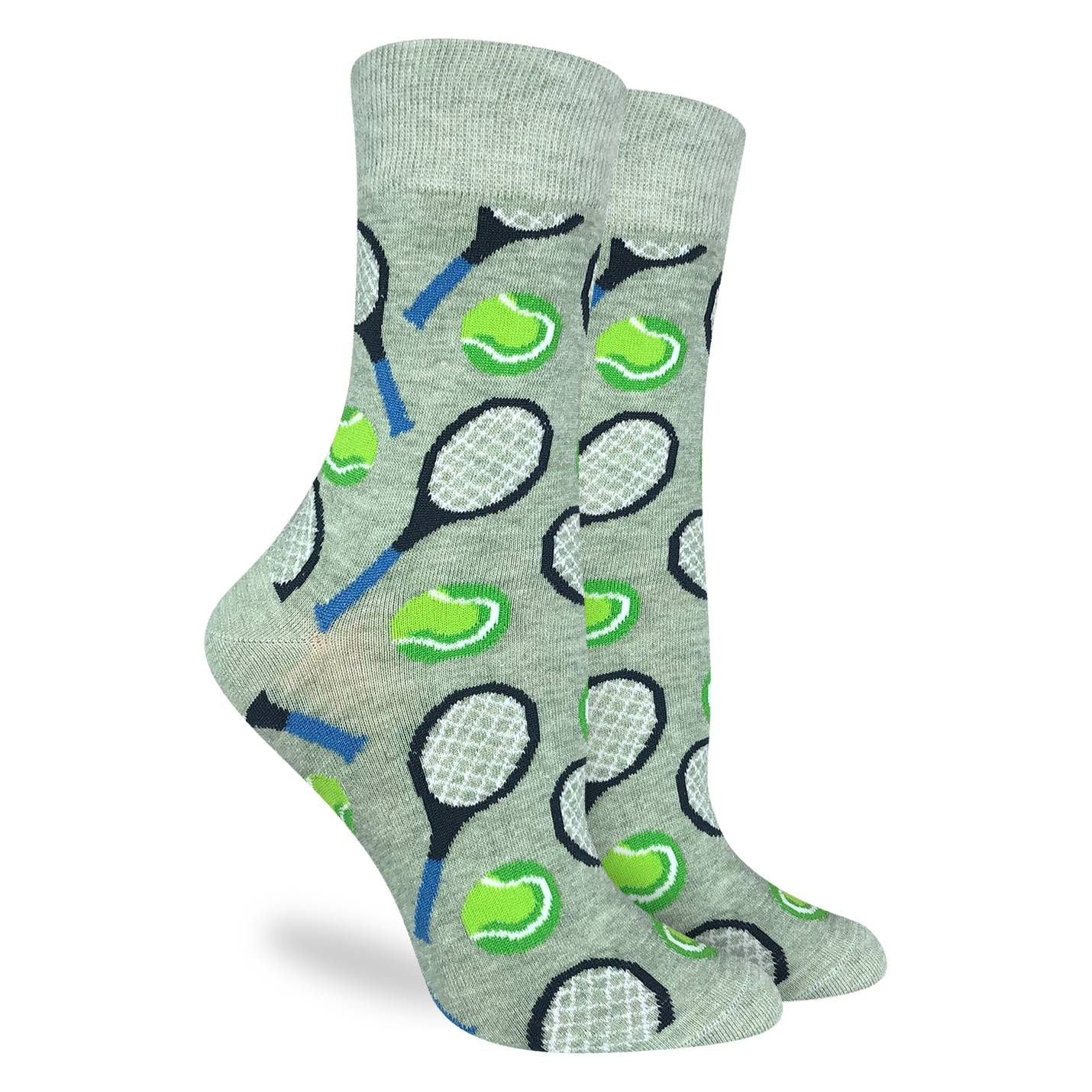 Sjove Dame Strømper - 'Tennis' Musik & Sport Good Luck Sock