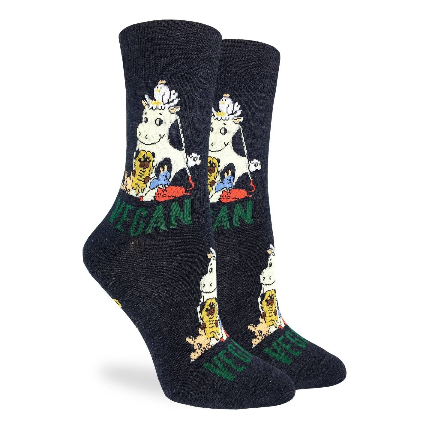 Sjove Dame Strømper - 'Veganeren' Andet Good Luck Sock