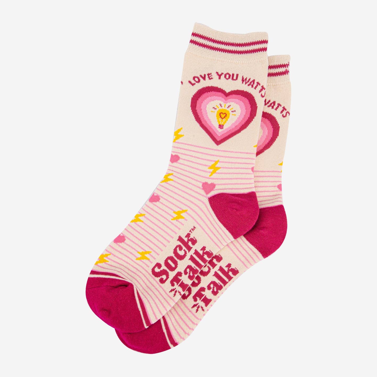 Bambus Sokker til Kvinder - Love You Watts
