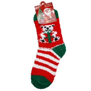 Jule Fleece Sokker - Hyggelige Julesokker til Kvinder