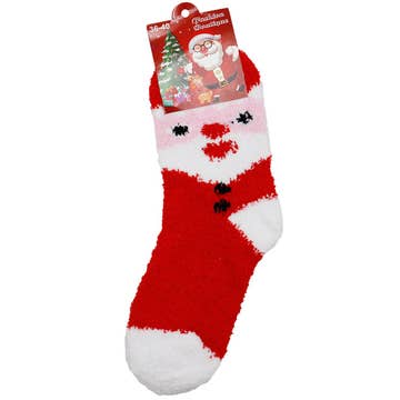 Jule Fleece Sokker - Hyggelige Julesokker til Kvinder
