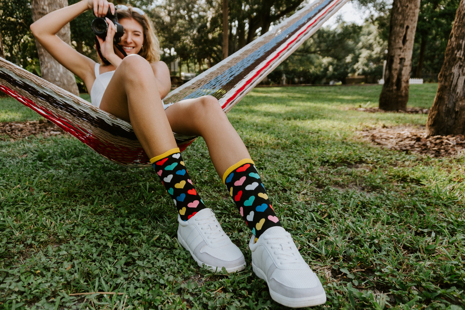 Strømper Stil. Be Unique - Happy 😊 – Just Funny Socks
