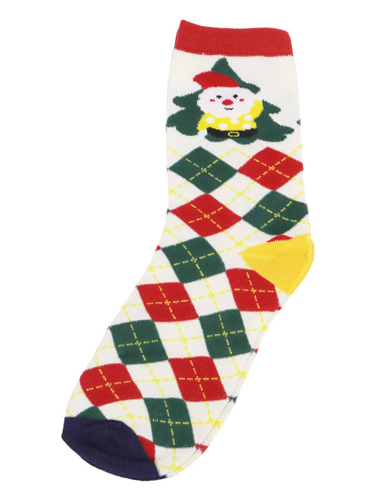 Julesokker med Mønster - Elastiske Festlige Sokker