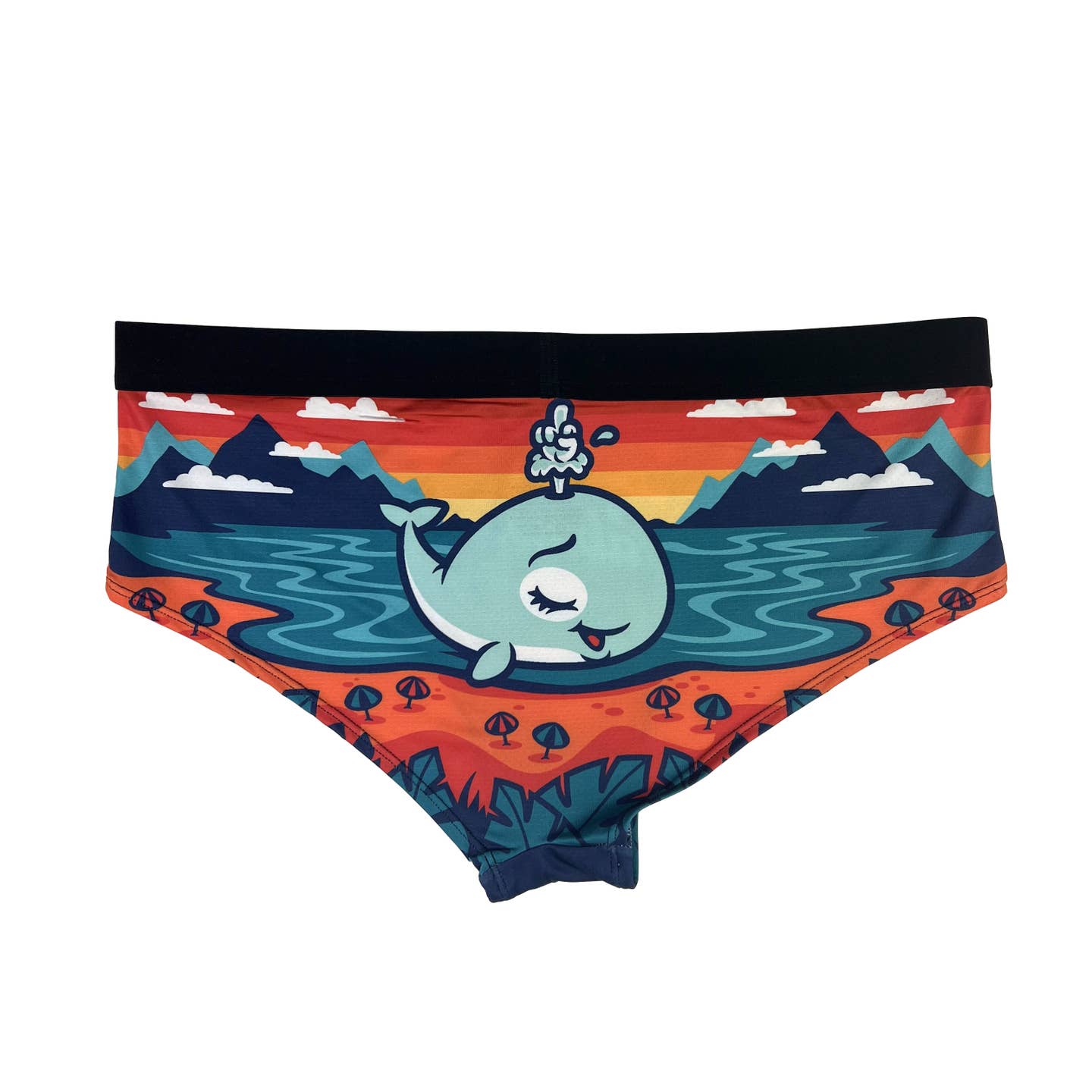 Beach I'm Fabulous Trusser til Kvinder - Strand og Hval Undertøj