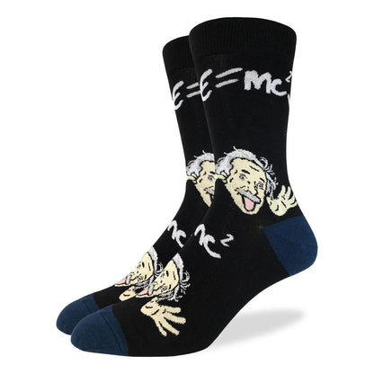 Einstein matematik - Sjove Strømper og Boxershorts til Mænd