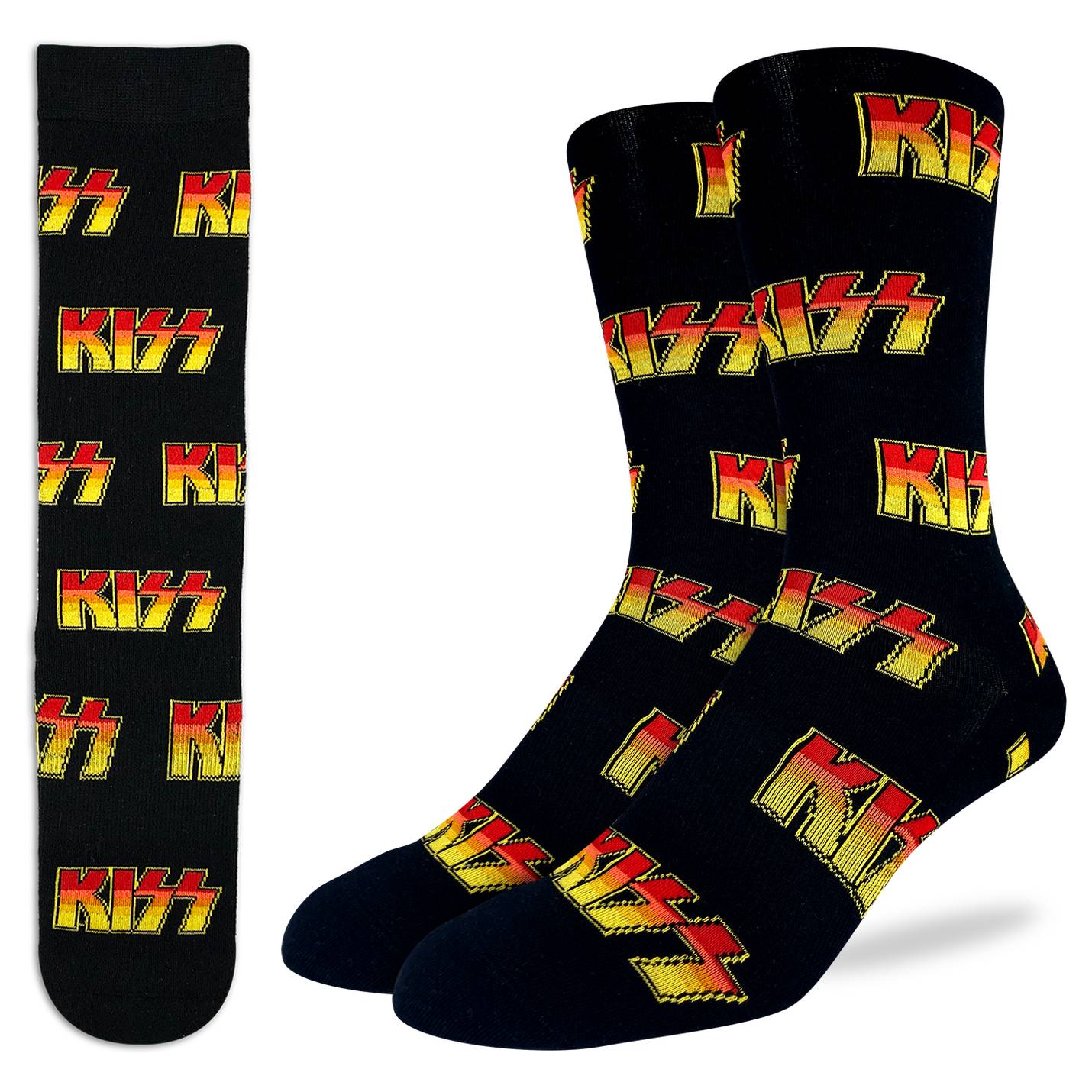 Sjove Sokker, Herre - 'Kiss' Musik & Sport Good Luck Sock