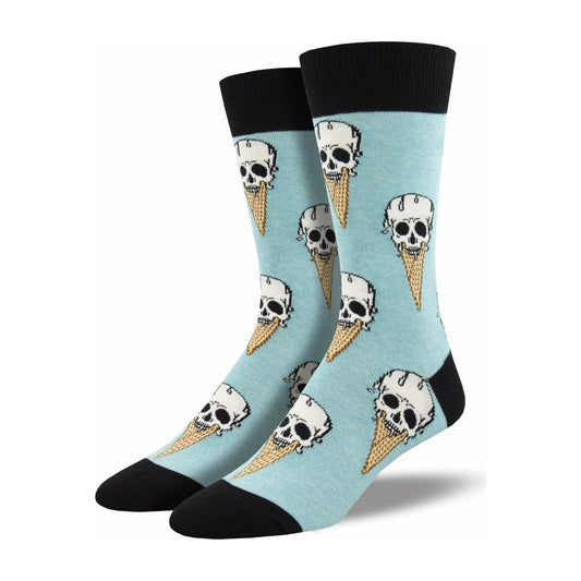 Herre Strømper - ‘Brain Freeze’ Mad & Drikke Socksmith