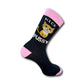 Strømper med Tekst, Unisex - 'Nice Pussy'