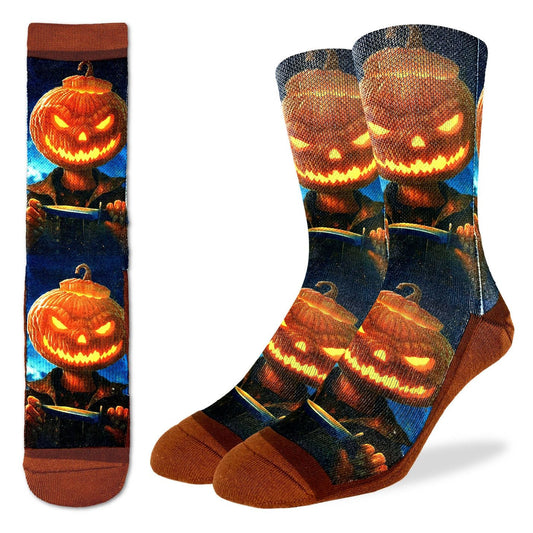 Sjove Sokker, Herre - 'Evil Pumpkin' Begivenheder Good Luck Sock