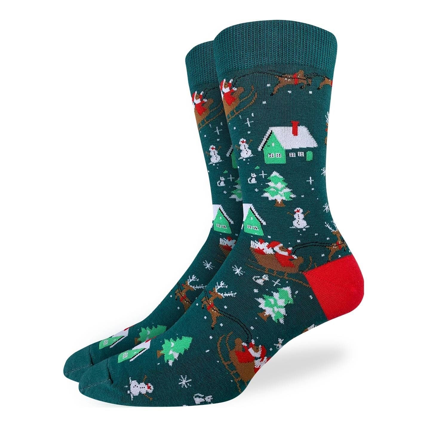 Sjove Sokker, Herre - 'Julemandens Kane' Begivenheder Good Luck Sock